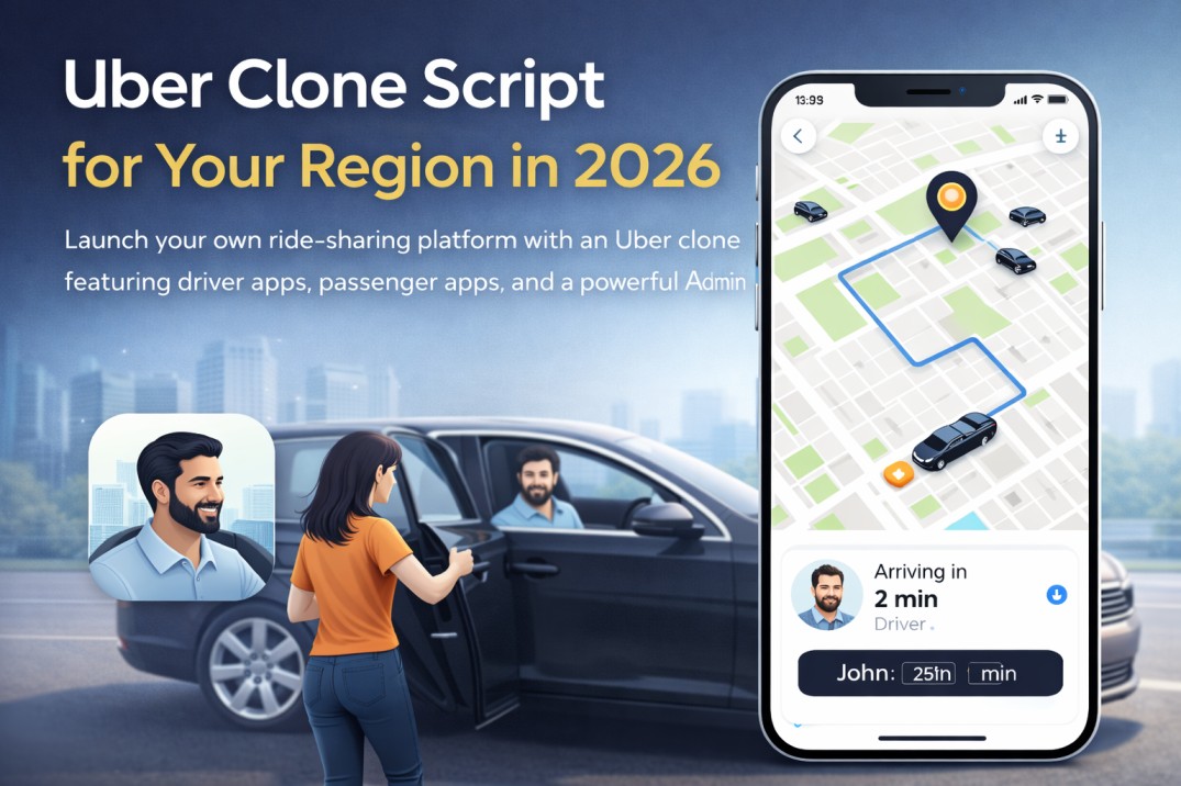 Uber Clone – A Pre-Built Taxi Booking App Solution 